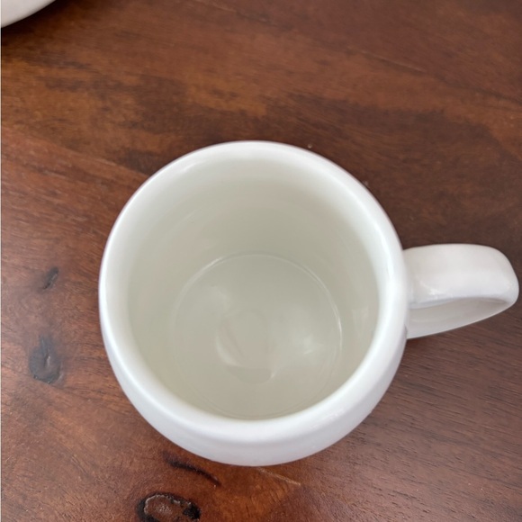 Starbucks Demitasse 3 oz Espresso Cup w/ Ornament Loop, Siren Mermaid Logo 2010 - Picture 7 of 8